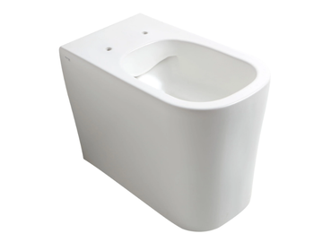 OMNIA - Floor mounted rimless Vitreous China toilet by Olympia Ceramica - view 2